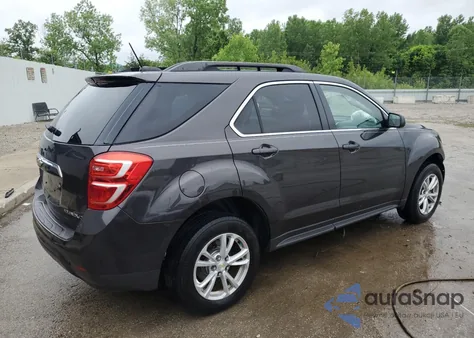 2016 Chevrolet Equinox Lt из США, поврежденный, VIN 2GNALCEK7G6114335